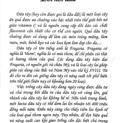 Kỹ Thuật Trồng Dâu Tây