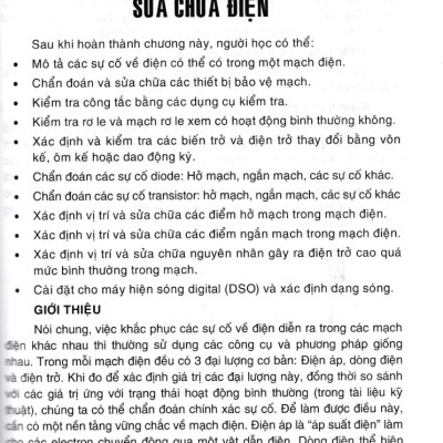 Chẩn Đoán, Sửa Chữa Các Mạch Điện, Điện Tử Trên Ô Tô - STK