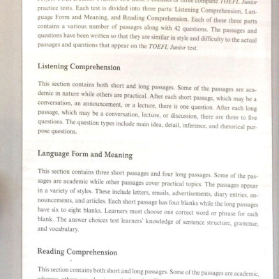 Perfect Toefl Junior  Book 3(Kèm CD)