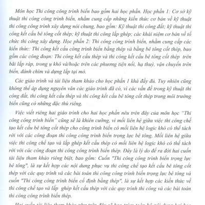 Thi Công Công Trình Biển Cố Định Bằng Thép