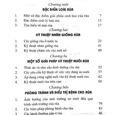 Bạn Của Nhà Nông - Kỹ Thuật Nuôi Và Chăm Sóc Rùa