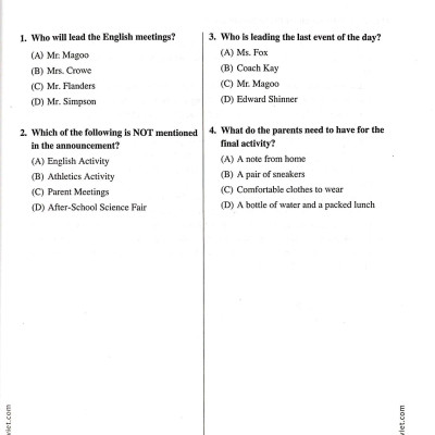 Master TOEFL Junior Intermediate B1 (Kèm CD)