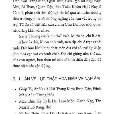 Tứ Trụ Mệnh Lý Chính Nguyên