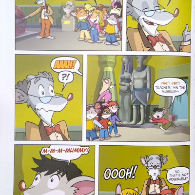 Geronimo Stilton Reporter #4: The Mummy With No Name