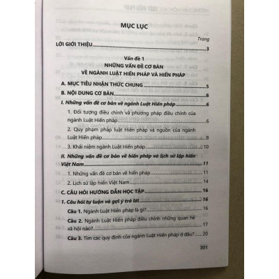 Sách Hướng Dẫn Môn Học Luật Hiến Pháp (Sách tham khảo)