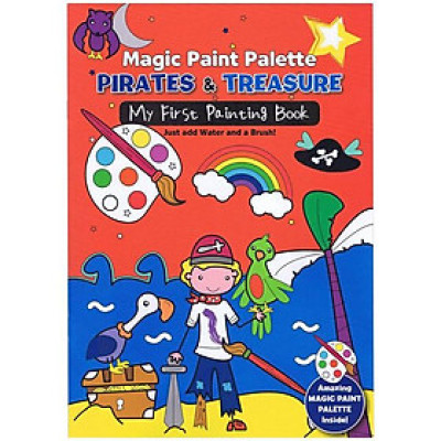 Magic Paint Palette - Pirates & Treasure