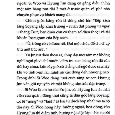 Bếp Sách Làng Soyang