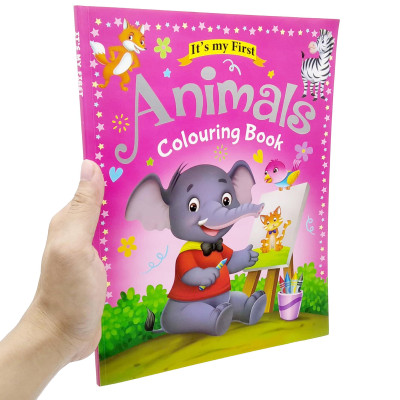 It’s My First Animals Colouring Book