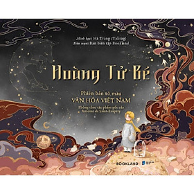 Sách - Hoàng Tử Bé - Phiên Bản Tô Màu Văn Hóa Việt Nam - Az Việt Nam