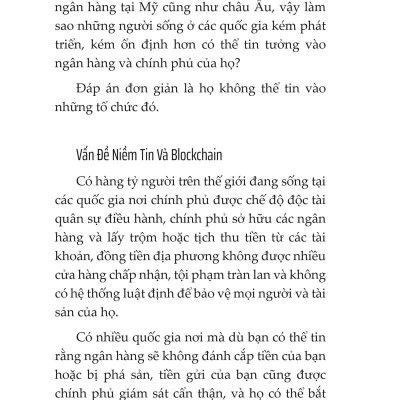 Blockchain - Bản Chất Của Blockchain, Bitcoin, Tiền Điện Tử, Hợp Đồng Thông Minh Và Tương Lai Của Tiền Tệ