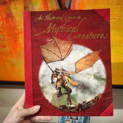 Sách - An Illustrated Guide To Mythical Creatures by David West - Mythology/ Fantasy in English