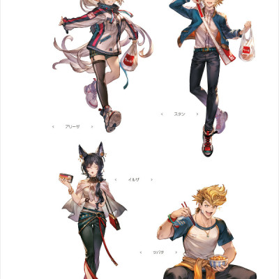 GRANBLUE FANTASY グランブルーファンタジー GRAPHIC ARCHIVE VI EXTRA WORKS