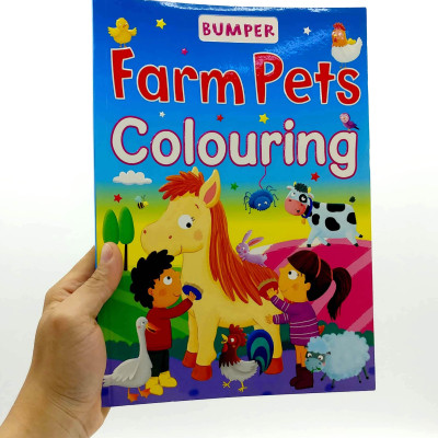 Bumper Farm Pets Colouring