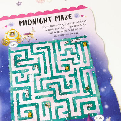 Princess Dress-Up Activity Book