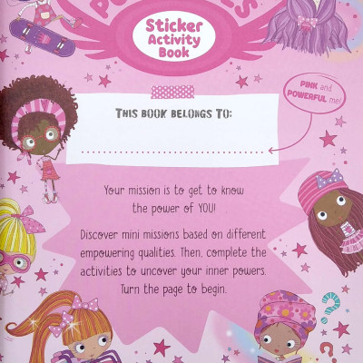 The Pink And Powerfuls Sticker Activity Books