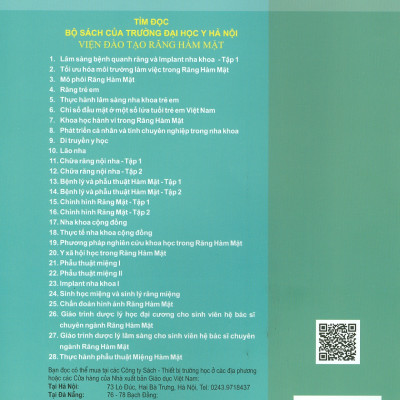 Sinh Học Miệng Và Sinh Lý Răng Miệng (Sách Dùng Cho Sinh Viên Răng Hàm Mặt) (Tái bản 2023)