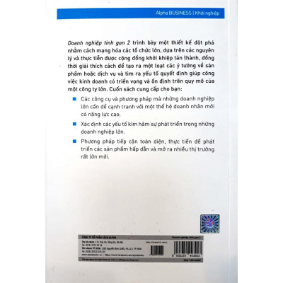 Doanh Nghiệp Tinh Gọn 2 - Bản Quyền