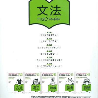Luyện Thi Năng Lực Nhật Ngữ N3 - Ngữ Pháp (Tái bản)