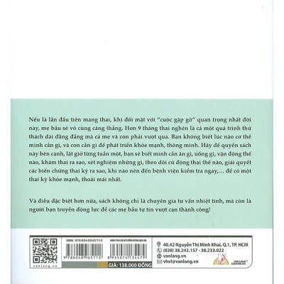 Sách - Mang Thai Cần Kỹ Lưỡng Không Qua Loa