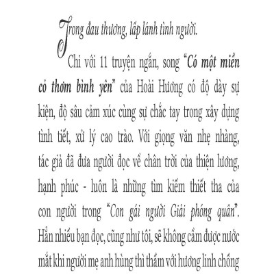 Có Một Miền Cỏ Thơm Bình Yên