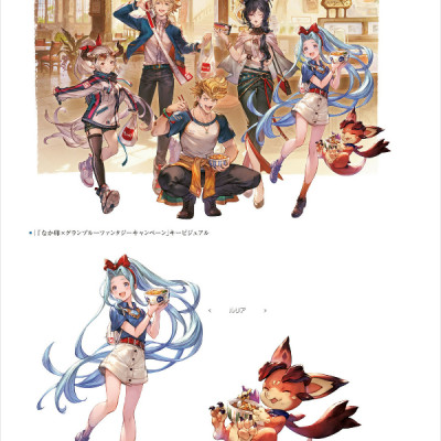 GRANBLUE FANTASY グランブルーファンタジー GRAPHIC ARCHIVE VI EXTRA WORKS