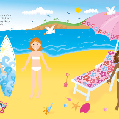 Sticker Dolly Dressing Dolls