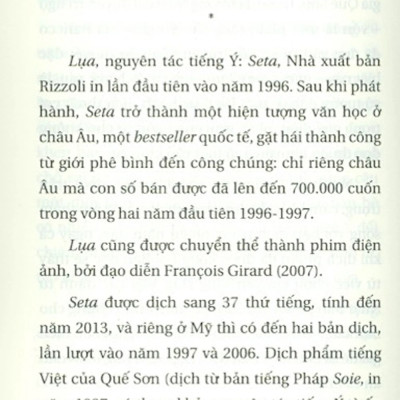 Lụa (Tiểu thuyết)
