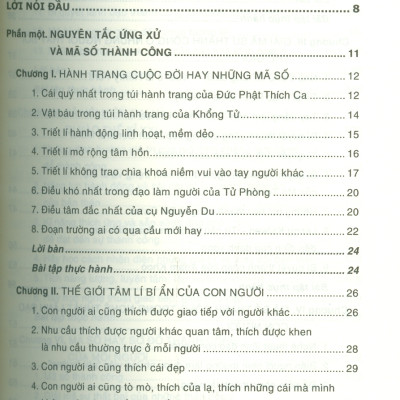 Nghệ Thuật Ứng Xử Và Mã Số Thành Công 