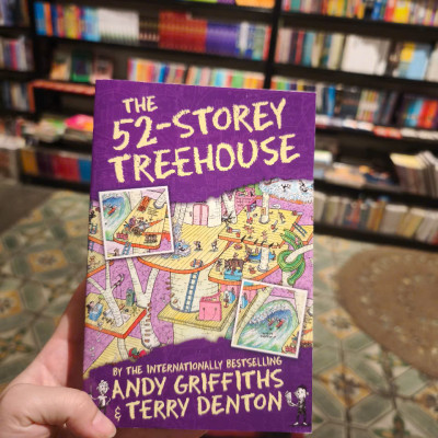 Sách - The 52-Storey Treehouse by Andy Griffiths - Sách Ngoại văn thiếu nhi