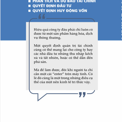 Quản trị tài chính