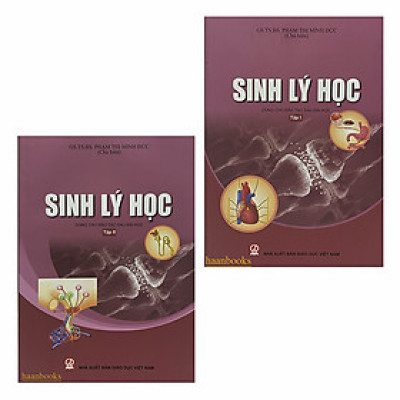 Sách  Combo Bộ sách Lý sinh học (Tập 1 + Tập 2) - Dùng cho đào tạo sau đại học