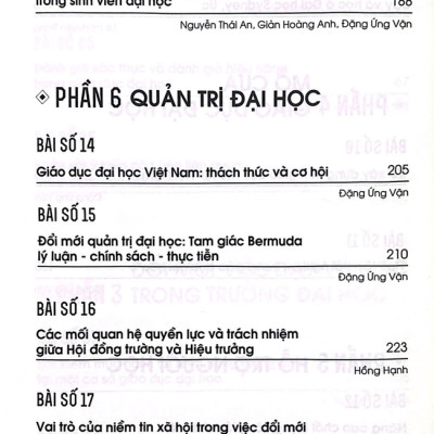 Sách - Giáo dục đại học - Xu hướng và các thực hành đổi mới