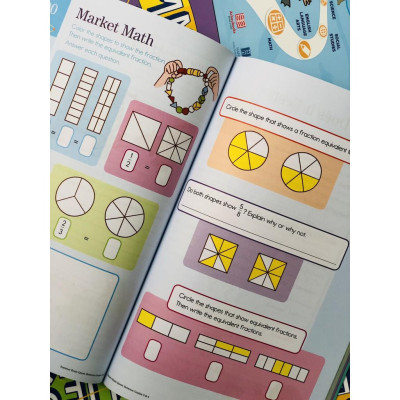 Sách summer brain quest grade 3 & 4 ( 8 - 9 tuổi )