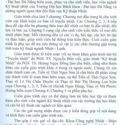 Giáo Trình Truyền Nhiệt