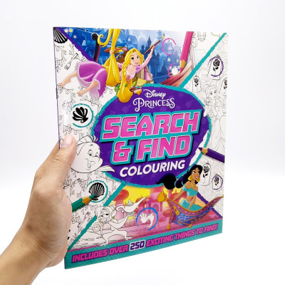 Disney Princess: Search & Find Colouring