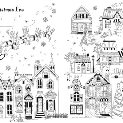 Christmas Patterns To Colour