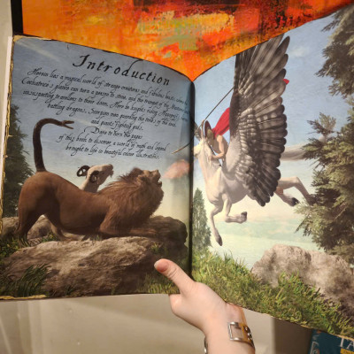 Sách - An Illustrated Guide To Mythical Creatures by David West - Mythology/ Fantasy in English