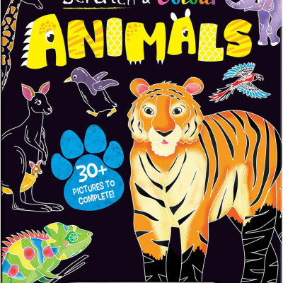 Scratch & Colour Animals