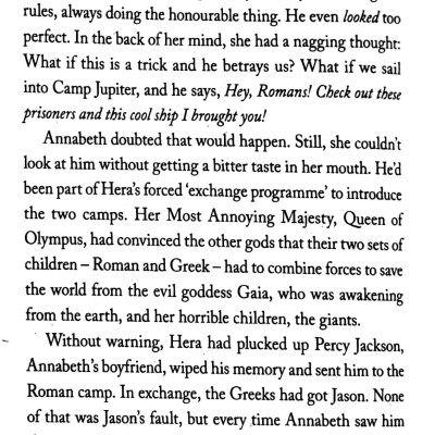 Hero Of Olympus - The Mark Of Anthelna (Paperback)