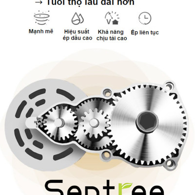 Máy ép dầu ăn thực vật dùng trong gia đình thương hiệu Mỹ cao cấp Septree X9 - Công suất 1300W - Hàng nhập khẩu