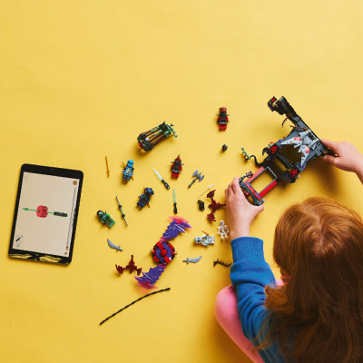 LEGO NINJAGO 71841 Đồ Chơi Lắp Ráp Ngôi Làng Của Rồng (305 chi tiết)