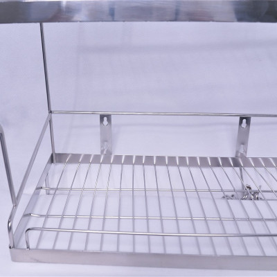 Kệ chén dĩa 2 tầng Inox SUS 304 Yamato (nhiều kích thước)