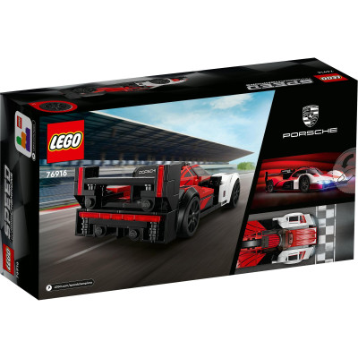 Đồ Chơi Lắp Ráp: Siêu Xe Porsche 963 - LEGO SPEED CHAMPIONS 76916 (280 chi tiết)