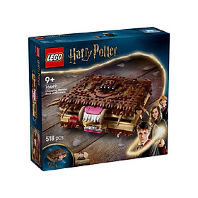 Đồ Chơi Lắp Ráp Harry Potter: Quyển Sách Quái Vật LEGO HARRY POTTER 76449 (518 chi tiết)