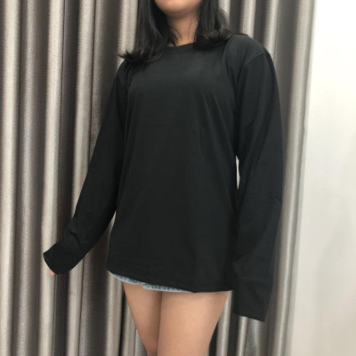 Áo Thun Tay Dài Dấu Quần Hot Trend