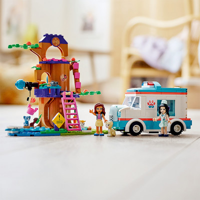 LEGO FRIENDS 41445 Xe Khám Thú Cưng Di Động (304 chi tiết)