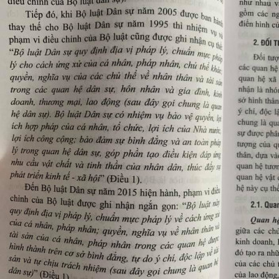 Nhập Môn Luật Dân Sự - Sách Chuyên Khảo