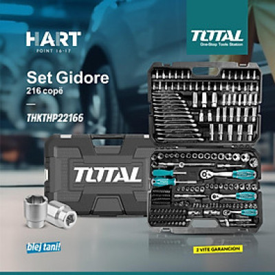 BỘ 216 CÔNG CỤ KẾT HỢP TOTAL THKTHP22166 - HÀNG CHÍNH HÃNG