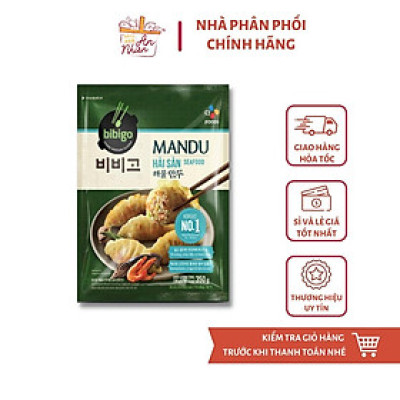 Bánh Mandu Hải Sản CJ Bibigo – Gói 350g
