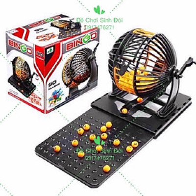 Cờ lô tô quay 90 số -48lá , cờ giải trí